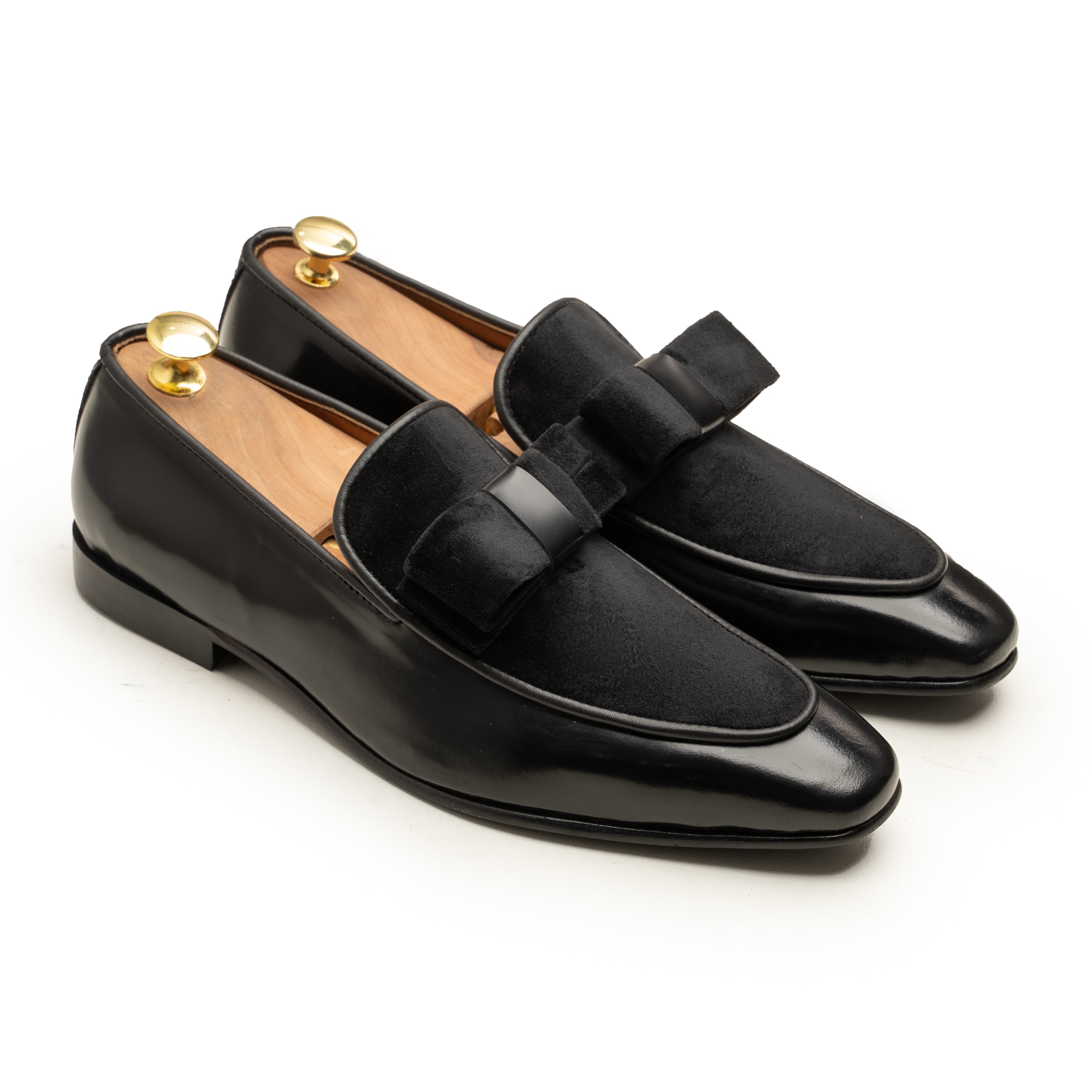 EVARA BOW LOAFERS