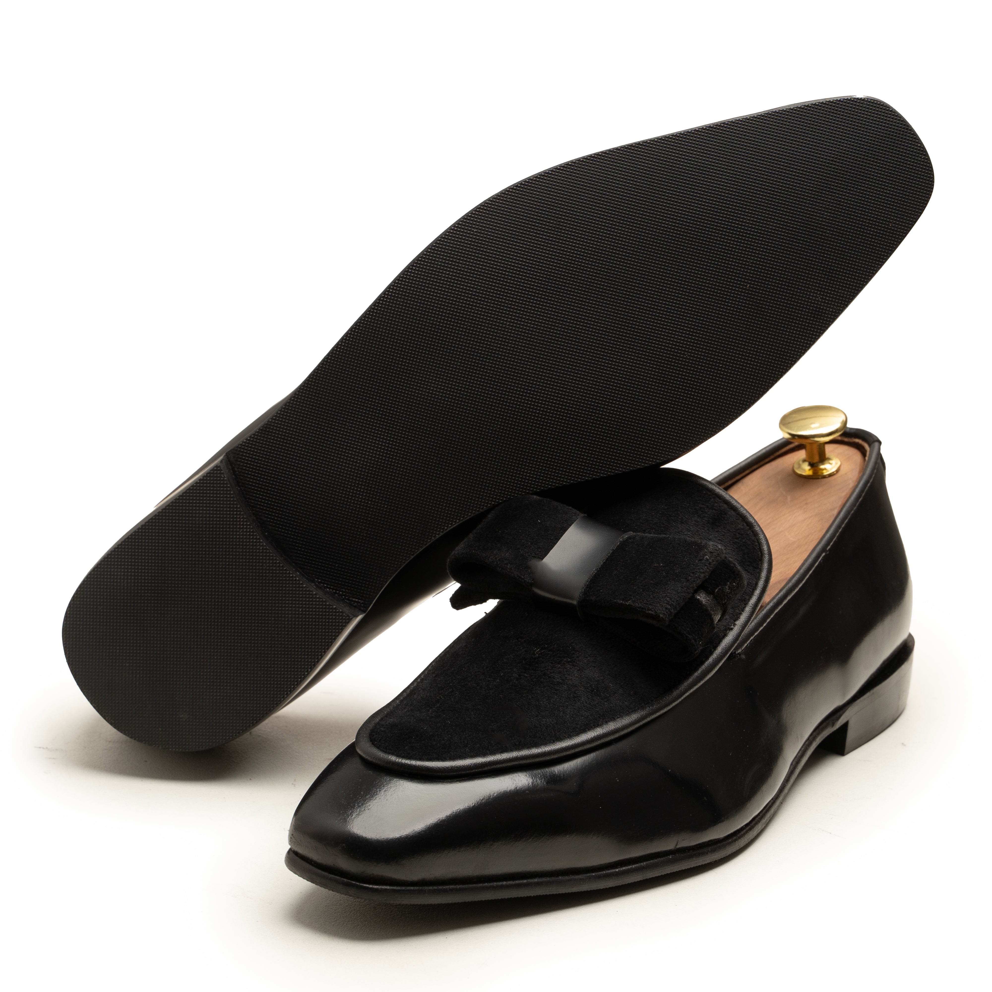 EVARA BOW LOAFERS